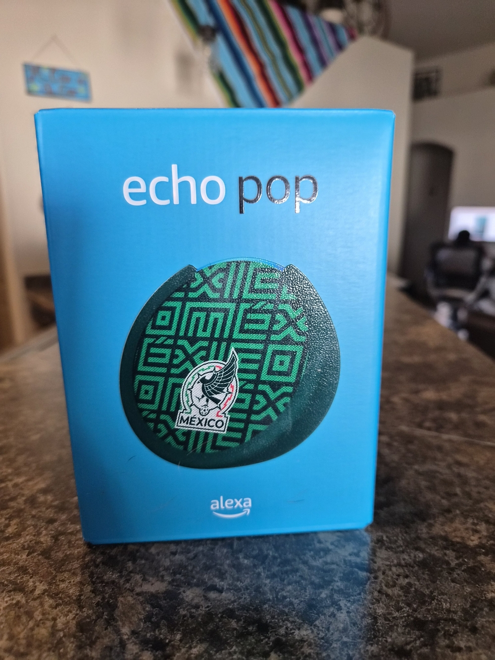 Amazon Echo Pop Alexa Smart Speaker - Teal Green